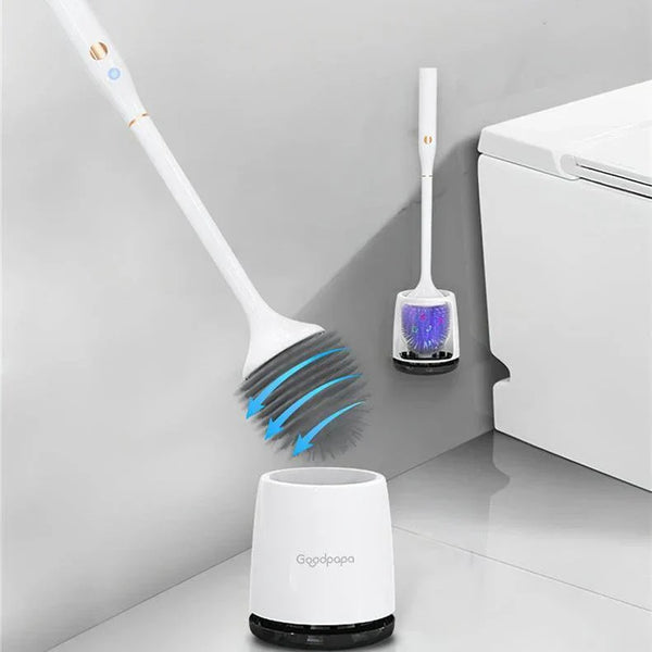 Wireless electric toilet brush